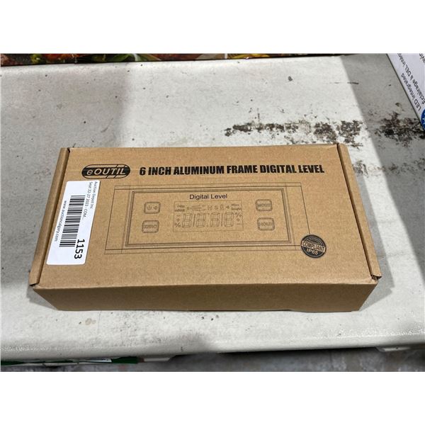 6 Inch Aluminum Frame Digital Level