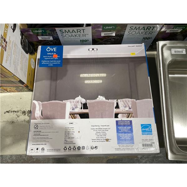 Ove Semi-flush /  Pendant Hybrid LED Light