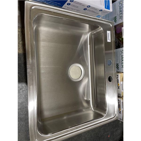 ELKAY Stainless Steel Sink 25" x 21.5" x 5"