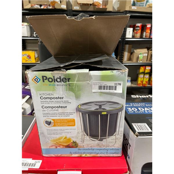 Poider Silicone Kitchen Compost Bin
