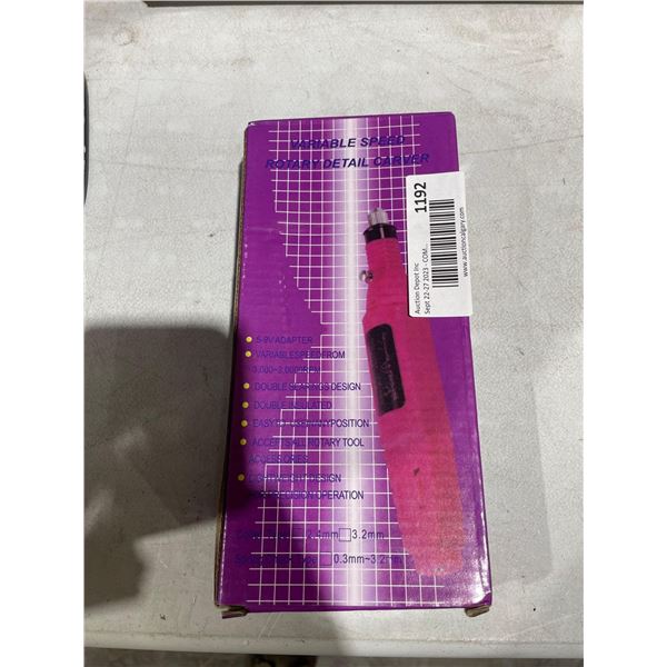 Variable Speed Rotary Detail Carver