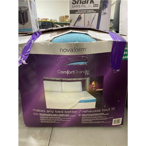 Novaform King Size 3" Memory Foam Mattress Topper