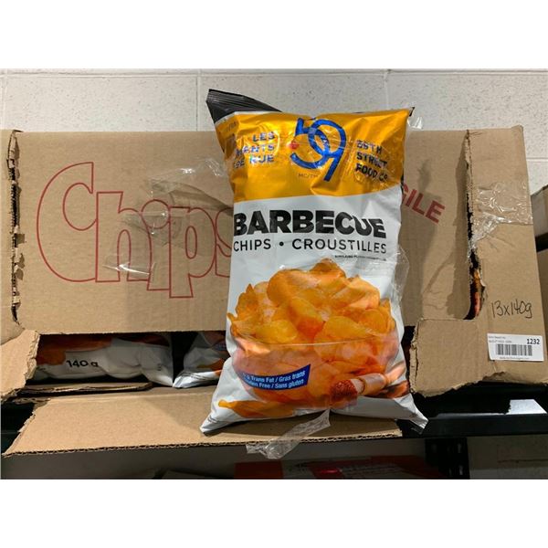 59th Street Barbecue Chips 13 x 140g