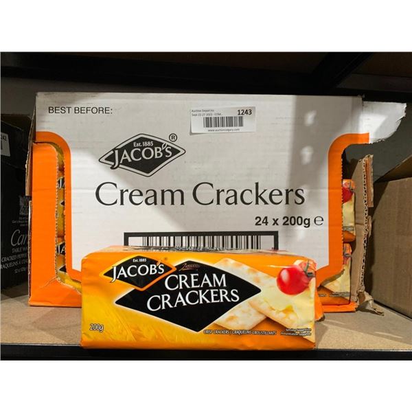 Jacob's Cream Crackers 24 x 200g