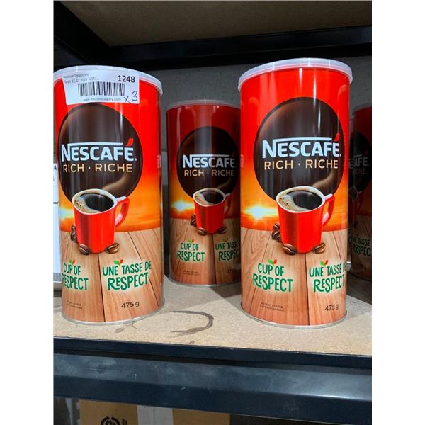 Nescafe Rich Instant Coffee 475g x 3