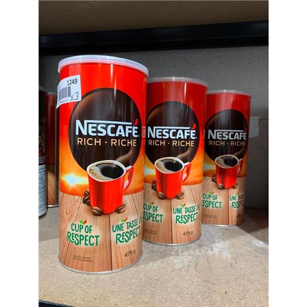 Nescafe Rich Instant Coffee 475g x 3