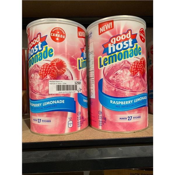 Good Host Lemonade Raspberry Lemonade 2.35kg x 2