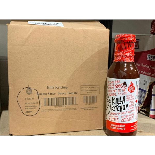 Killa Ketchup Tomato Sauce 6 x 350ml