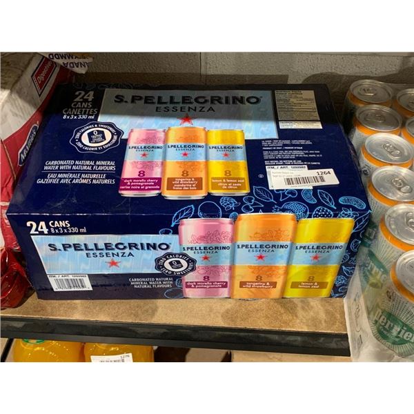 S.Paellegrino Essenza 3 Flavors 24 x 330ml