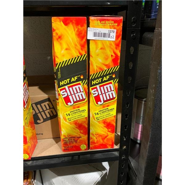 Hot AF Slim Jim Spicy Sausage Snack 48 x 27.5g