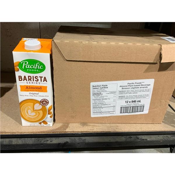 Pacific Foods Barista Series Almond Plant Based Beverage 12 x 946ml