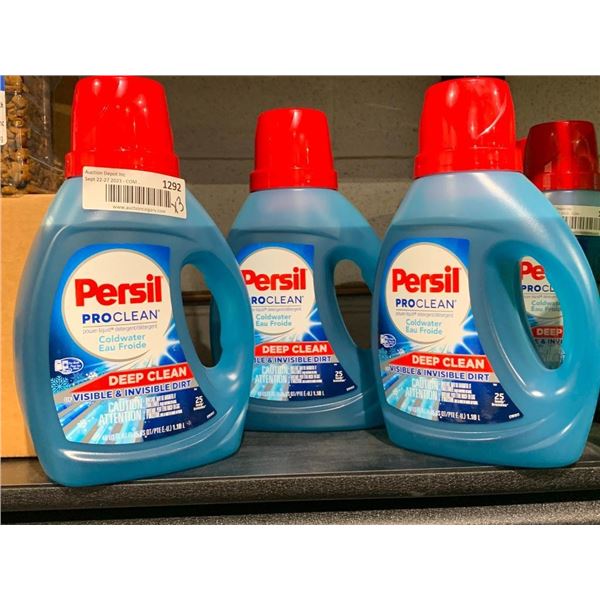 Persil ProClean Cold Water Detergent 3 x 1.18L