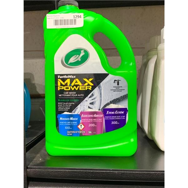 Turtle Wax Max Power Car Wash 2.85L