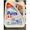 Image 2 : Purex 4 in 1 Free & Clean Concentrated Detergent 1.47 L x 3