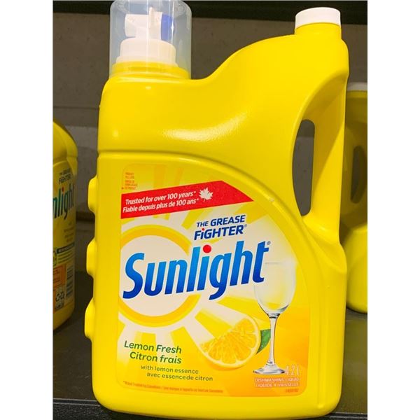 Sunlight Lemon Fresh Dishwasher Liquid 4.2L