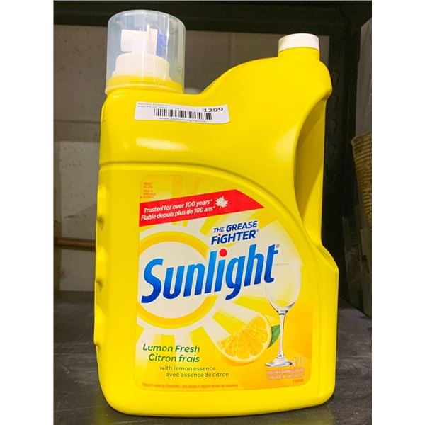 Sunlight Lemon Fresh Dishwasher Liquid 4.2L