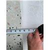 Image 9 : Quartz Stone Granite Pre-Cut Bathroom Vanity Countertop with Backsplash 55"Long x 22" Deep Overall -