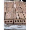 Image 2 : Pallet Lot  Of Brown 8 in. x 4 in. x 2 in. Clay Brick