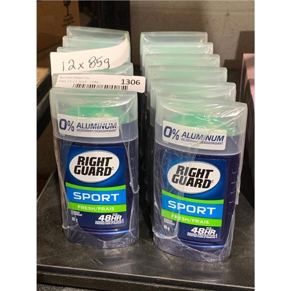 Right Guard Sport Deodorant 12 x 85g