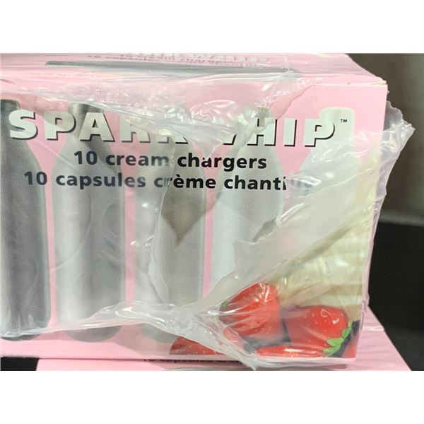 Spark Whip 10 Cream Chargers 6 x 10 Chargers