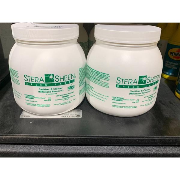 Stera Sheen Sanitizer & Cleaner 4 Lbs x 2