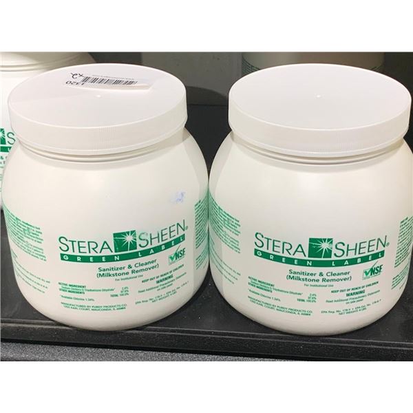 Stera Sheen Sanitizer & Cleaner 4 Lbs x 2