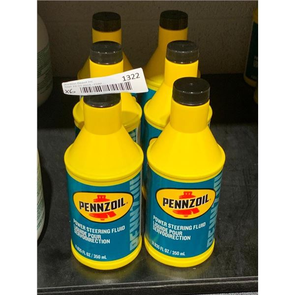 Pennzoil Power Steering Fluid 6 x 350 ml