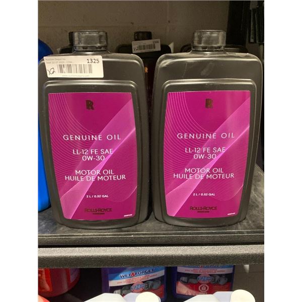 Rolls Royce Genuine Oil LL-12 FE SAE OW-30 Motor Oil 2 x 2 L