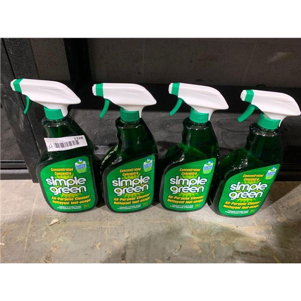 Simple Green Concentrated All-Purpose Cleaner 4 x 946ml