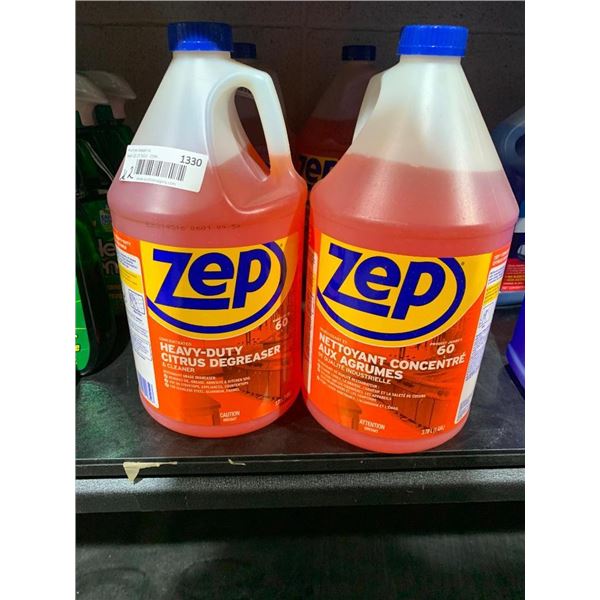 Zep Heavy Duty Citrus Degreaser & Cleaner 2 x 3.78L