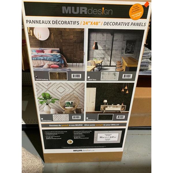 MurDesign 24" x 48" Decorative Panels See pictures