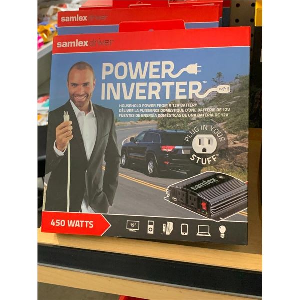 Samlex Driver Power Inverter Household power from 12V Battery 450Watts