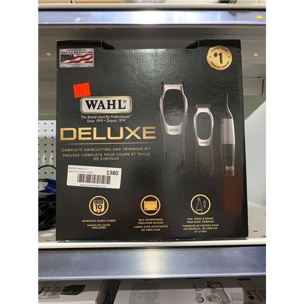 Wahl Deluxe Complete Haircutting & Trimming Kit