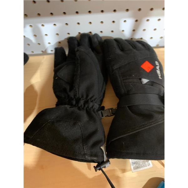 Head Winter Gloves with Heat Pack Pocket - Size Adult X-Small