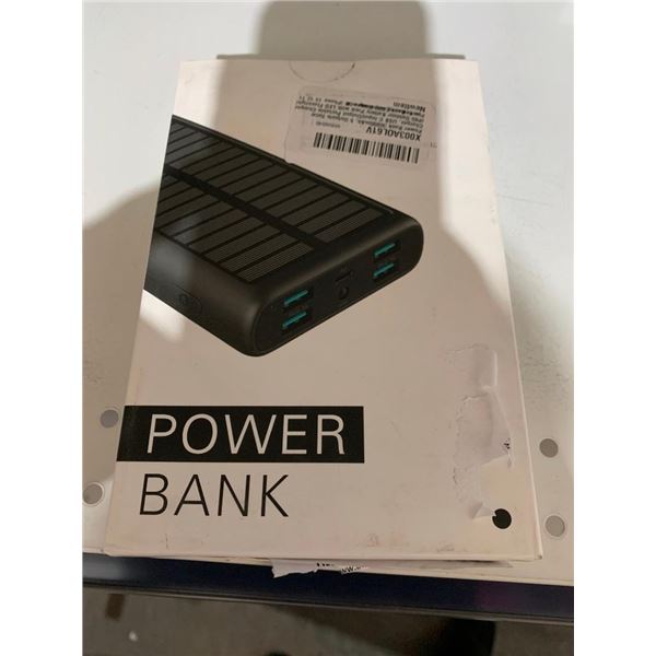 NEW Solar Powered Power Charger Bank