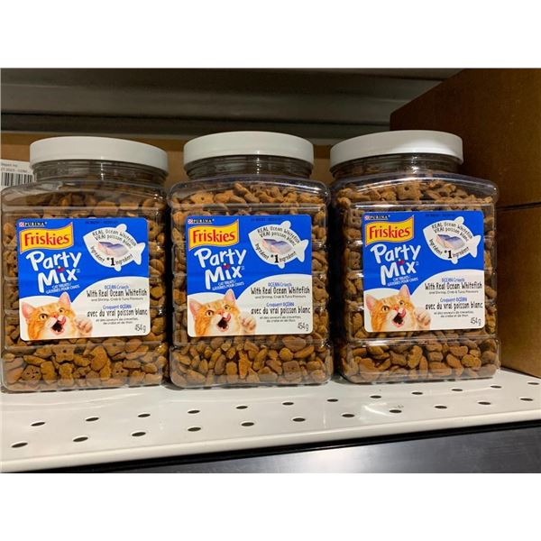Friskies Party Mix Cat Treats - Lot of 3