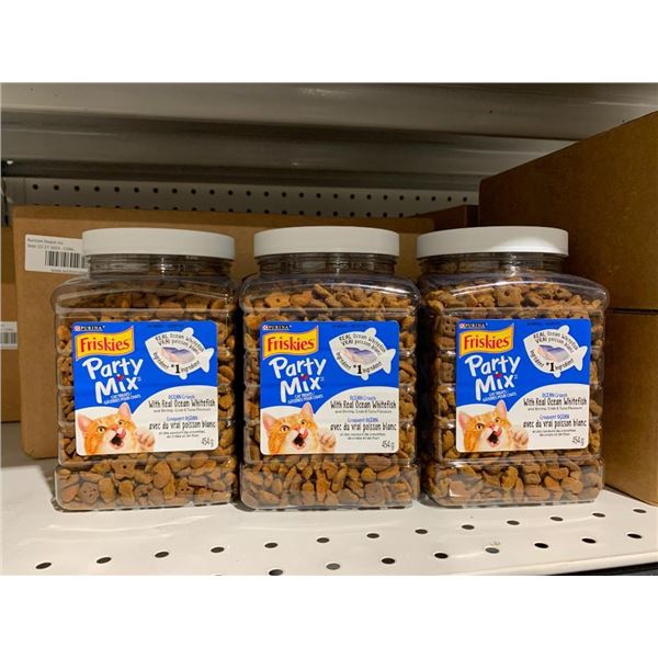 Friskies Party Mix Cat Treats - Lot of 3