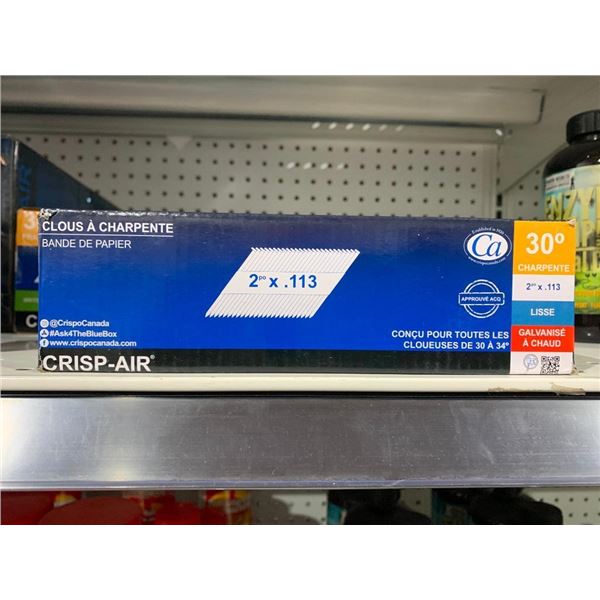 Crisp-Air Galvanized 2" x 0.113 Paper Collated Framing Strip Nails