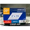 Image 2 : Crisp-Air Galvanized 2" x 0.113 Paper Collated Framing Strip Nails