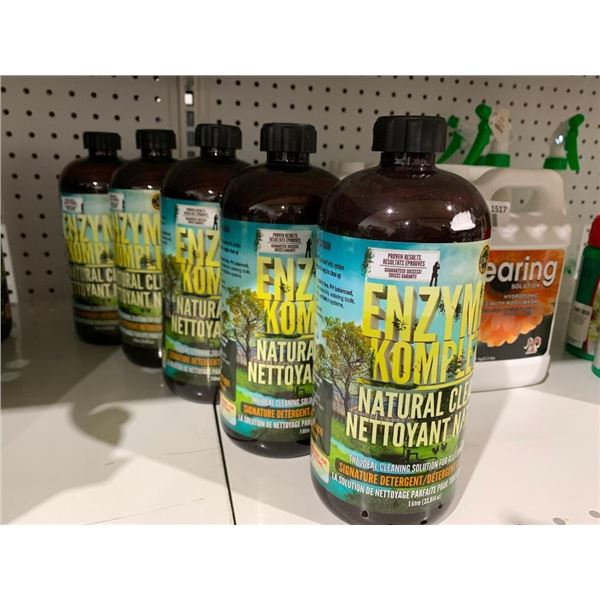 Enzymes Komplete Natural Cleaner - Lot of 5 x 1L