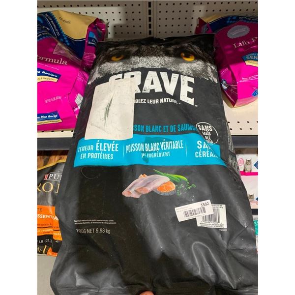 Crave Salmon Dog Kibble 9.98 Kg