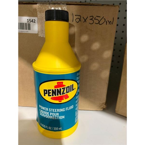 Pennzoil Power Steering Fluid - Lot of 12 x 350ml