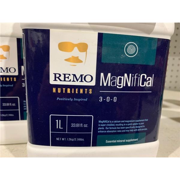 Lot of 3 x1L Remo MagNifiCal Plant Nutrients
