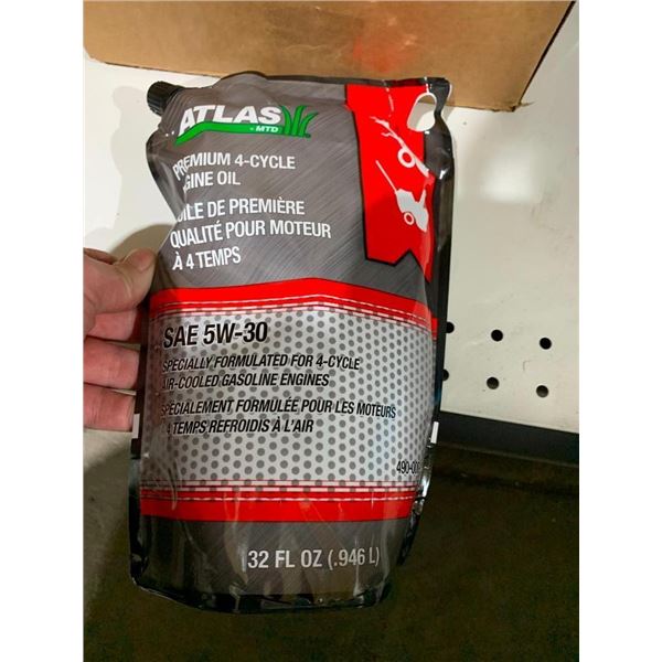 Atlas Premium 4 Cycle Engine Oil SAE 5W-30 12x946ml