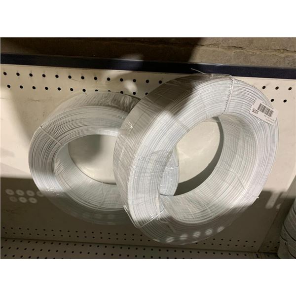 Lot of 2 Rolls 31x31x32cm Plastic Coated Wire Roll