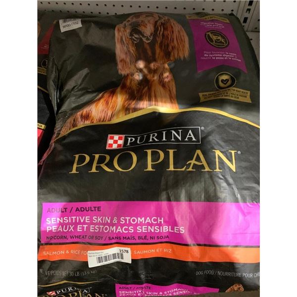 Purina Pro Plan Sensitive Skin & Stomach Dog Kibble 30Lbs