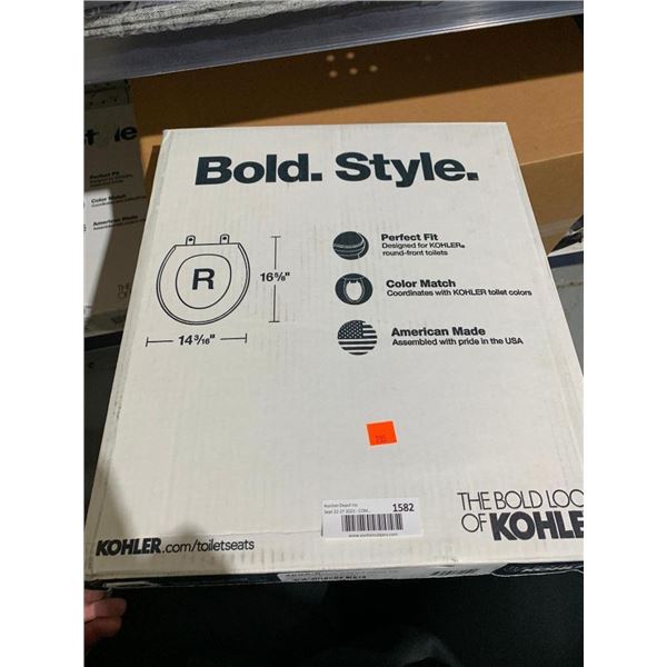 Kohler Ridgewood Toilet Seat - Regular Round - White