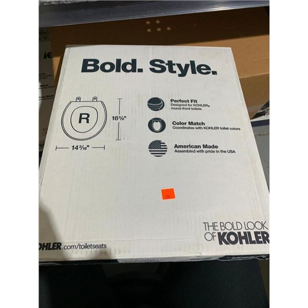 Kohler Ridgewood Toilet Seat - Regular Round - White