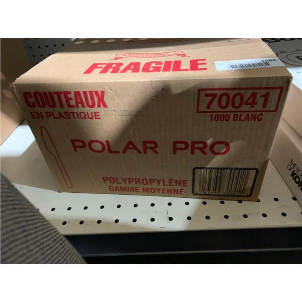 Polar Pro-Plastic Knives 1000 count