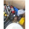 Image 2 : Bulk Lot of Assorted Shop Supplies, Oil, Laquer, Industrial Floor Cleaner Etc.